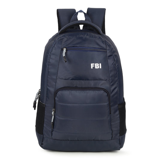 Fbi Water Resistant Adjustable Strap High Quality Padded Mesh Soft Shoulder Strap Water Bottle Pocket 35L Backpack Fbi-93-Royal Blue