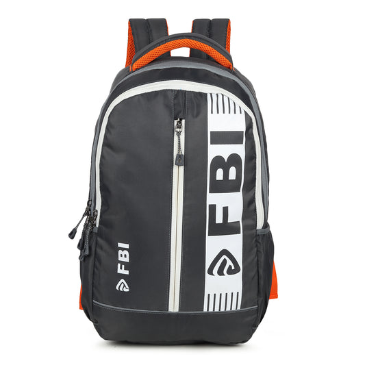 Fbi Water Resistant Adjustable Strap High Quality Padded Mesh Soft Shoulder Strap Water Bottle Pocket 35L Backpack Fbi-105-Black