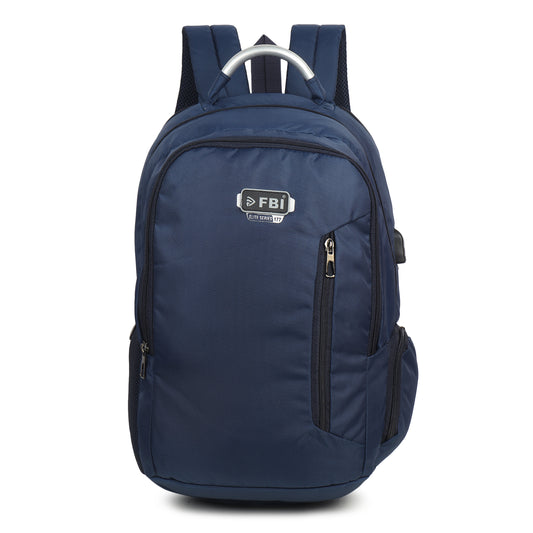 Fbi Water Resistant Adjustable Strap High Quality Padded Mesh Soft Shoulder Strap Water Bottle Pocket 35L Backpack Fbi-177-Grey